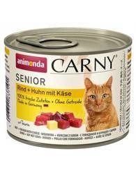 Animonda Cat Carny Senior Rindfleisch + Huhn mit Käse 200g
