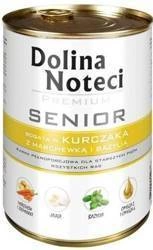 Dolina Noteci Premium Senior Hähnchen mit Karotten und Basilikum 400g