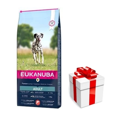 Eukanuba Adult Large Salmon&Barley 12kg + Überraschung für den Hund