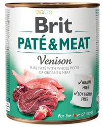 Brit Pate&Meat Wildfleisch für Erwachsene 800g