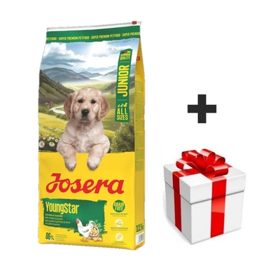JOSERA YoungStar - Getreidefrei 12,5kg + Überraschung für den Hund