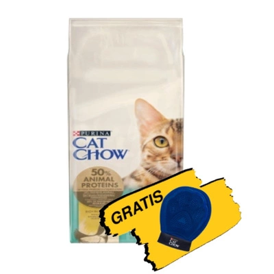 Purina Cat Chow Special Care Hairball Control 15kg + GRATIS Pflegehandschuh!