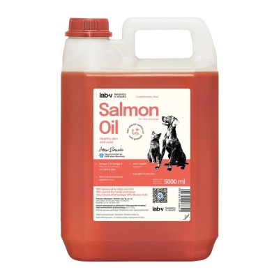 LAB V Lachsöl für Hunde und Katzen 5000ml