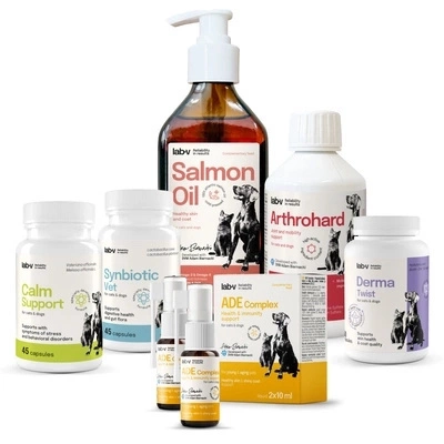 Lab-v Haustierpflegebox MAXI – Geschenkset für Hunde