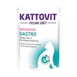 Kattovit Gastro Lachs 85g Beutel