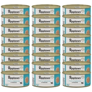 APPLAWS Tuna Fillet In Broth 24x70g