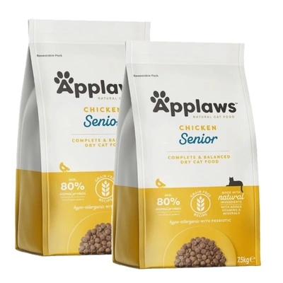 APPLAWS Complete Dry Senior Chicken 2x7,5kg
