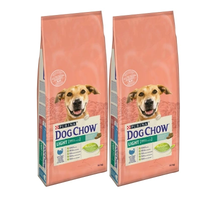 Purina Dog Chow Light Adult mit Pute 2x14kg