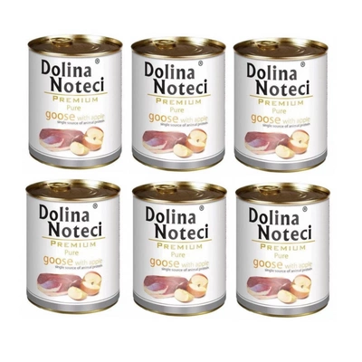 Dolina Noteci Premium Reine Gans mit Apfel 6x800g