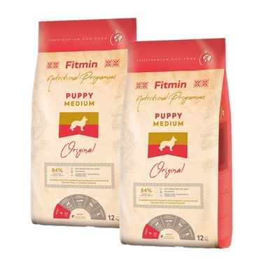FITMIN Medium Puppy 2x12kg