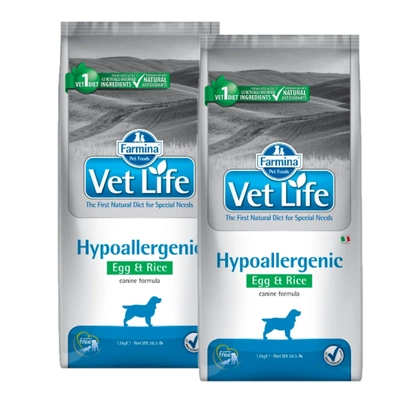 Farmina Vet Life Canine Hypoallergenic Egg&Rice 2x12kg