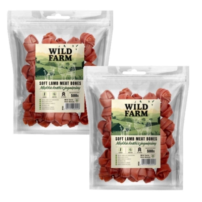 WILD FARM Weiche Lammwürfel 2x500g Leckerli für Hunde