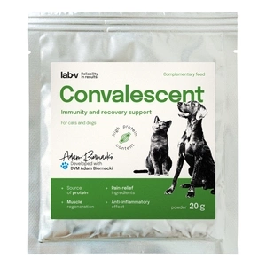 LAB-V CONVALESCENT Diätfuttermittel für Hunde und Katzen 20 g