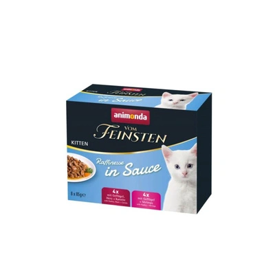 ANIMONDA Raffinesse Kitten 8x85g Geschmacksmischung