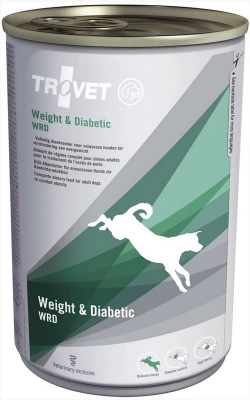 TROVET WRD Weight & Diabetic for Dogs Dose 400g