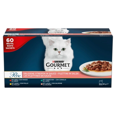 Purina Gourmet Perle Katzenfutter 60 x 85 g