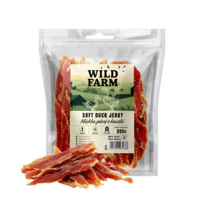WILD FARM weiche Entenbrust 500g Hundeleckerli