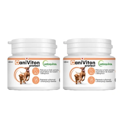 VETOQUINOL Caniviton Protect Ergänzungsfuttermittel für Hunde 2x30 Tabletten