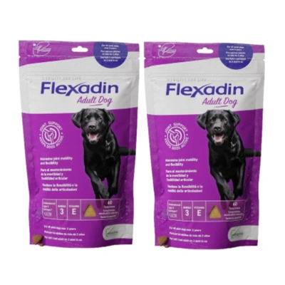 VETOQUINOL Flexadin Adult Hund 2x60 Bissen
