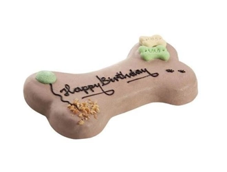 Lolo Pets Hundekuchen "Happy Birthday" Walnuss und Schokolade 250g
